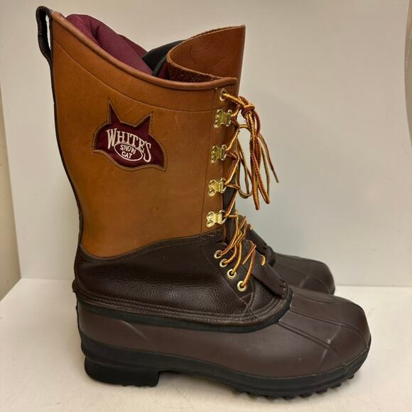 WORN ONCE White\'s Snow Cat Pac Boots Insulated Snow Arctic Made in Korea 14 main image 11